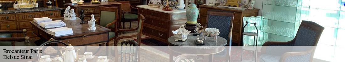 Brocanteur 75 Paris  Delsuc Sinai