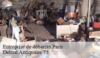 Entreprise de débarras 75 Paris  Delsuc Antiquaire 75