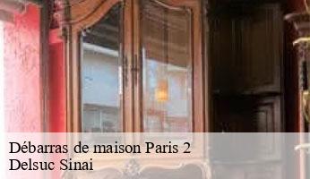 Débarras de maison  paris-2-75002 Delsuc Sinai