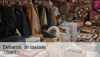 Débarras de maison paris-7-75007 Delsuc Sinai