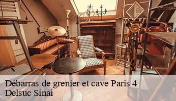 Débarras de grenier et cave  paris-4-75004 Delsuc Sinai