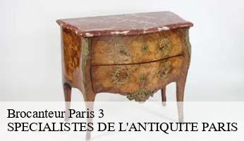 Brocanteur  paris-3-75003 SPECIALISTES DE L'ANTIQUITE PARIS