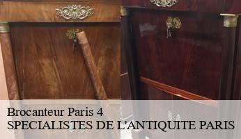 Brocanteur  paris-4-75004 SPECIALISTES DE L'ANTIQUITE PARIS