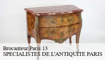 Brocanteur  paris-13-75013 SPECIALISTES DE L'ANTIQUITE PARIS