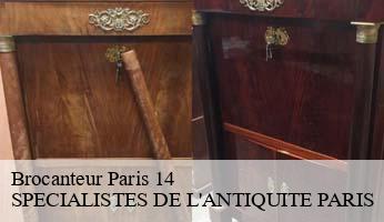 Brocanteur  paris-14-75014 SPECIALISTES DE L'ANTIQUITE PARIS