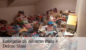 Entreprise de débarras  paris-4-75004 Delsuc Sinai