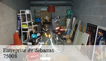 Entreprise de débarras  paris-8-75008 Delsuc Sinai