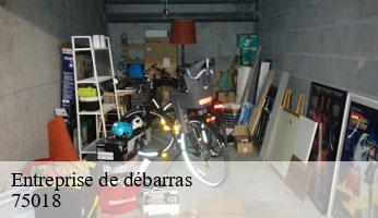 Entreprise de débarras  paris-18-75018 Delsuc Sinai