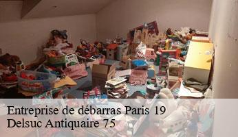 Entreprise de débarras  paris-19-75019 Delsuc Antiquaire 75