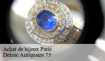 Achat de bijoux 75 Paris  Delsuc Antiquaire 75