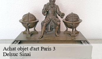 Achat objet d'art paris-3-75003 Delsuc Sinai