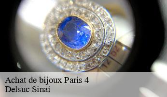 Achat de bijoux  paris-4-75004 Delsuc Sinai