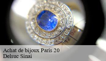 Achat de bijoux  paris-20-75020 Delsuc Sinai